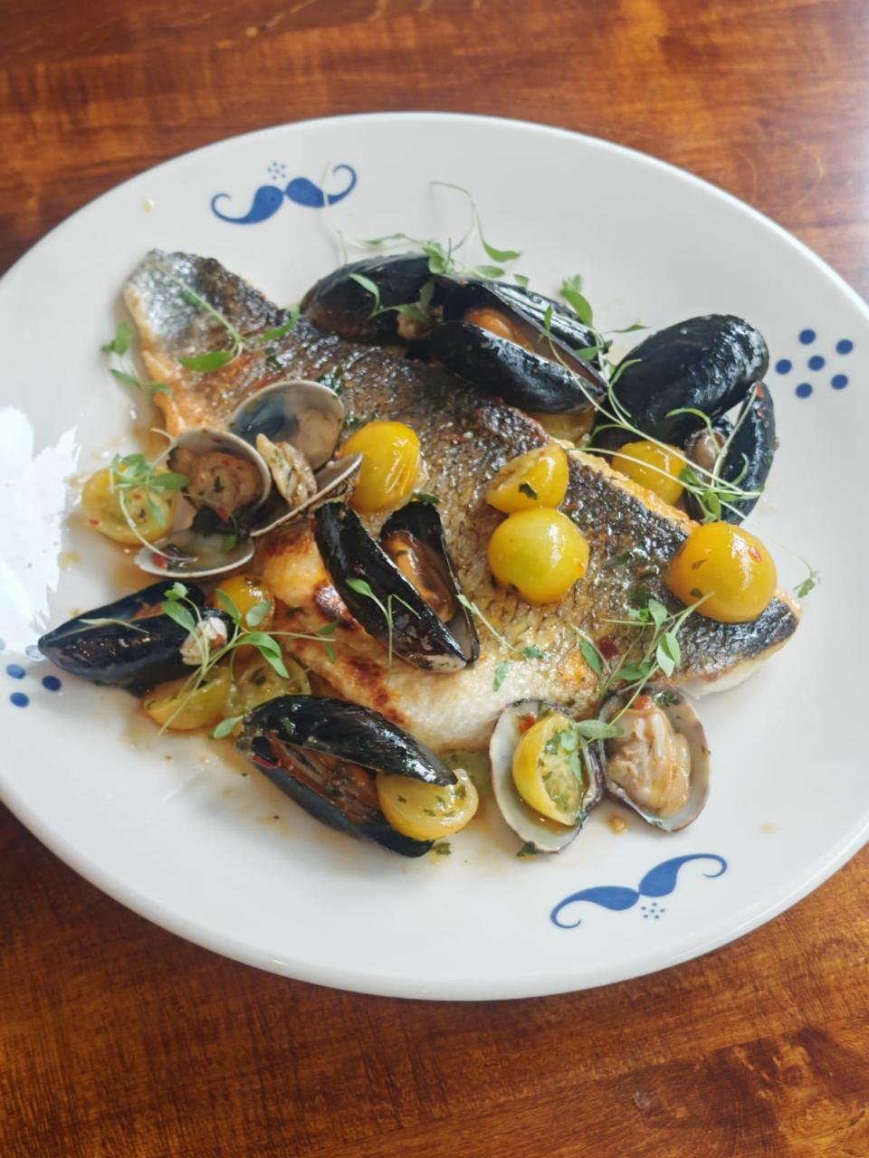 Sea bass fillet