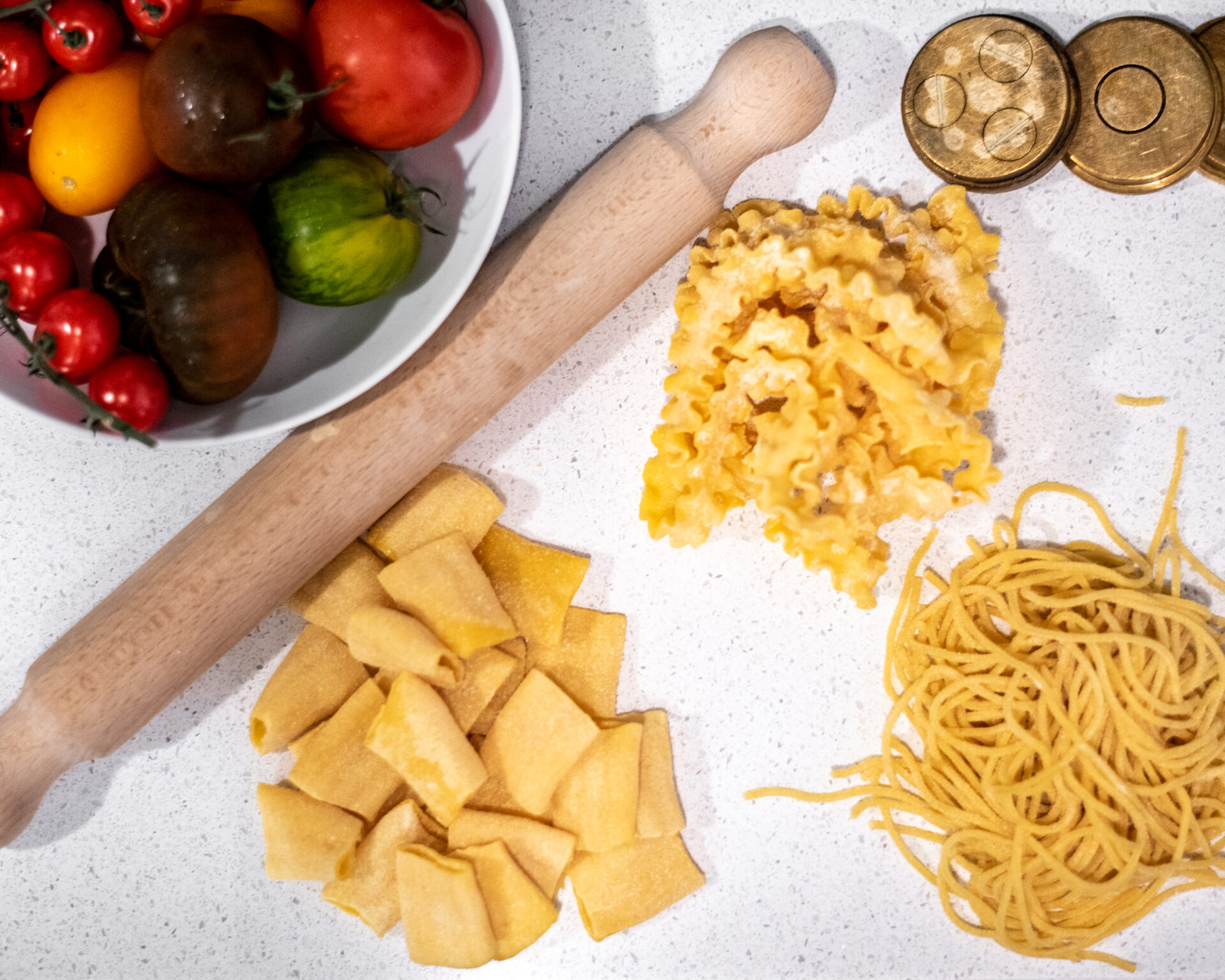 Handmade pasta at Casa Tua, an award-winning Italian restaurant in Camden